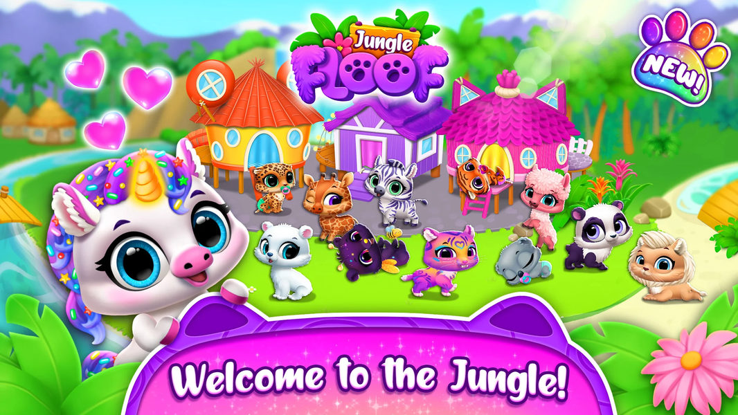 Jungle Floof - Island Pet Care - Gameplay image of android game