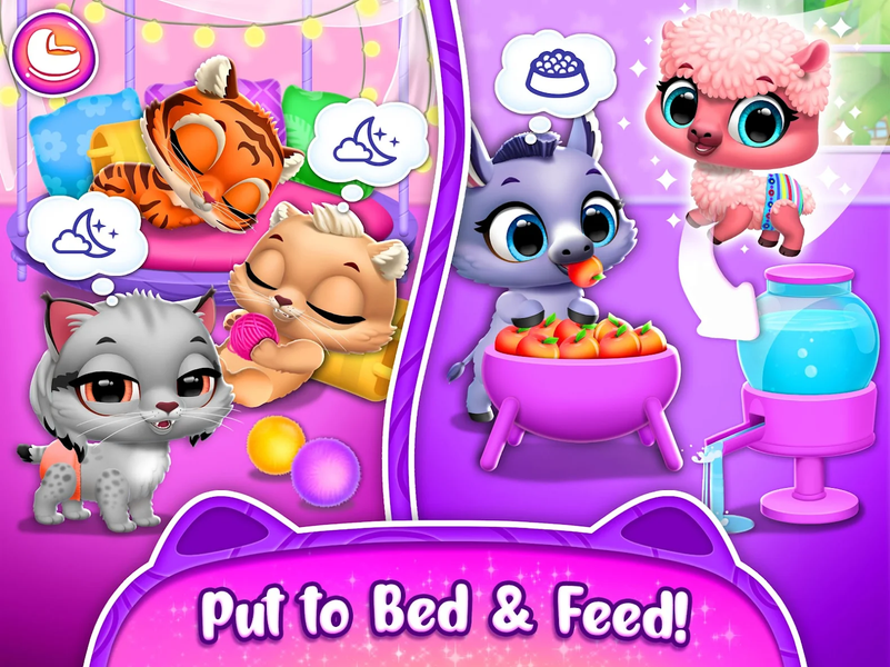 Jungle Floof - Island Pet Care - Gameplay image of android game