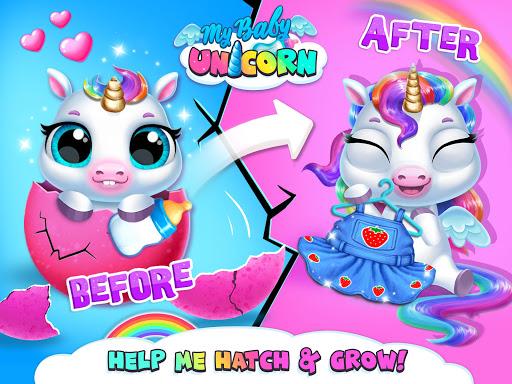 My Baby Unicorn - Pony Care - عکس بازی موبایلی اندروید