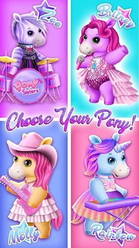 Pony Sisters Pop Music Band - Gameplay image of android game