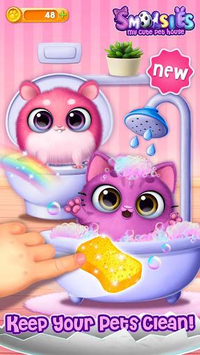 Smolsies - My Cute Pet House - Gameplay image of android game