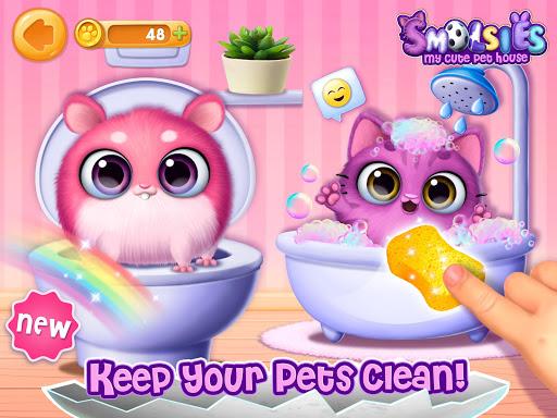 Smolsies - My Cute Pet House - Gameplay image of android game