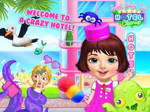 Sweet Baby Girl Hotel Cleanup - Gameplay image of android game