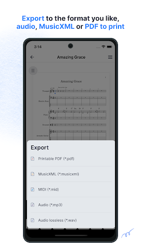 Flat: Music Score & Tab Editor - عکس برنامه موبایلی اندروید