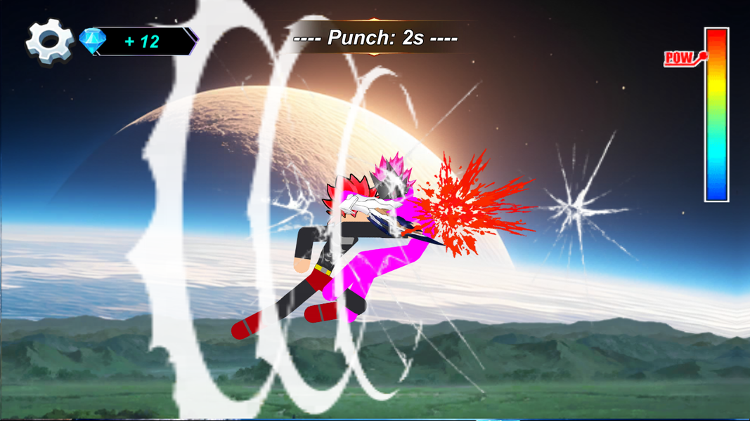 Punch of Destruction - Gameplay image of android game