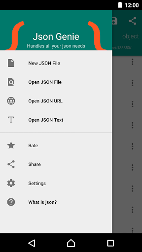 Json Genie (Viewer & Editor) - Image screenshot of android app