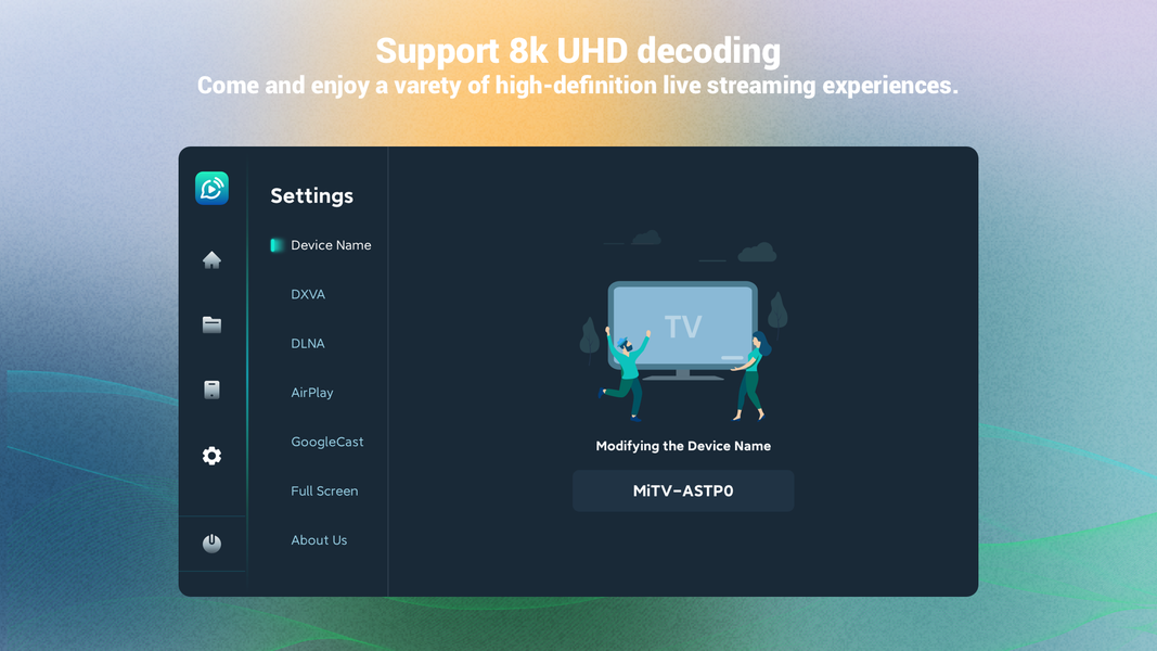 Mirrcast TV Receiver-Joyetv - Image screenshot of android app