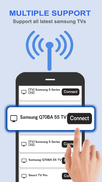 Samsung Tv Remote Control - Image screenshot of android app