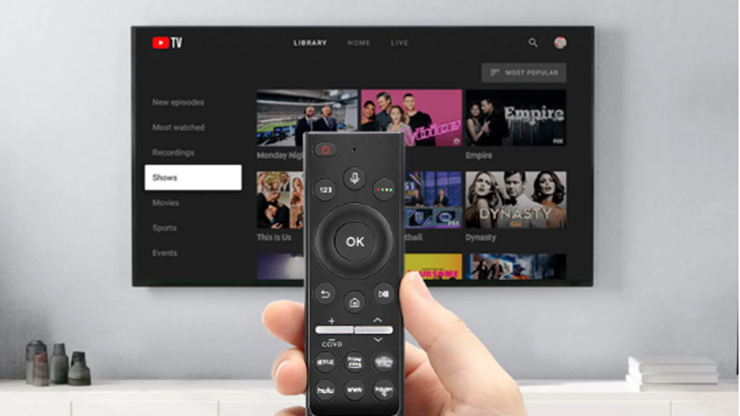 Samsung Smart TV Remote - Image screenshot of android app