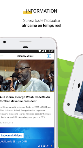 TV5MONDE Afrique - عکس برنامه موبایلی اندروید