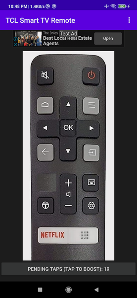 TCL Smart TV Remote - عکس برنامه موبایلی اندروید