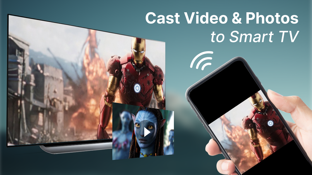 TV Cast for Chromecast - عکس برنامه موبایلی اندروید