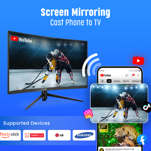 Screen-Mirroring: Cast to TV - Image screenshot of android app