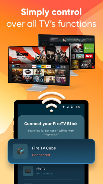 Firestick Remote for Fire TV - عکس برنامه موبایلی اندروید