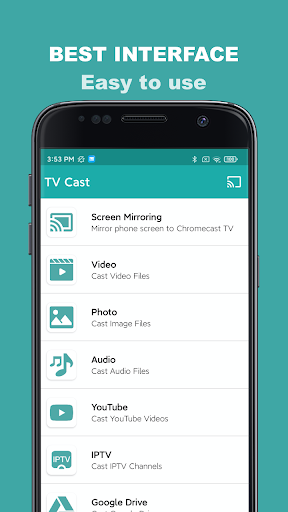 Smart Cast to TV - Screen Mirroring & Streaming - عکس برنامه موبایلی اندروید