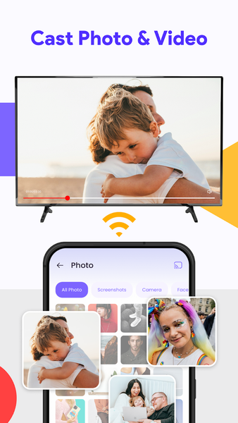 Cast To TV - Screen Sharing - Image screenshot of android app