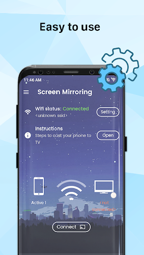 Screen Mirroring - Cast to TV - Image screenshot of android app