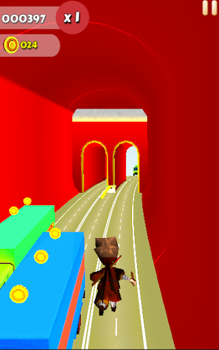 Run Subway Ninja - Gameplay image of android game