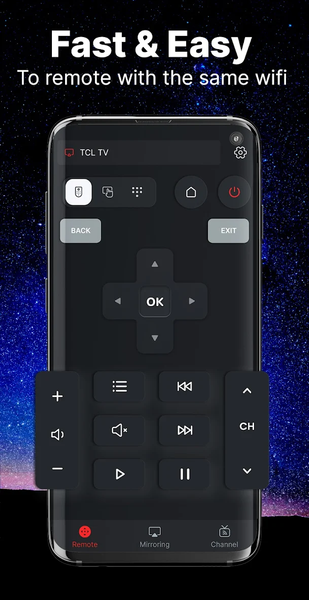 Remote Control For TCL SmartTV - Image screenshot of android app