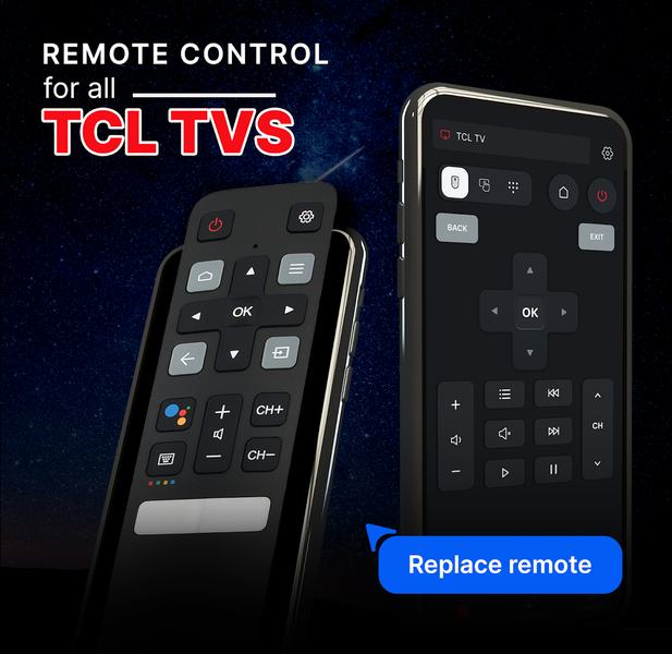 Remote Control For TCL SmartTV - عکس برنامه موبایلی اندروید