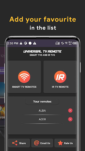 remote control for tv - عکس برنامه موبایلی اندروید