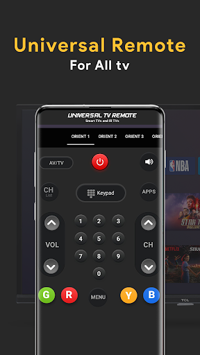 Universal Remote Control TV - Image screenshot of android app