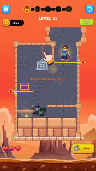 Rescue Pin : Pull and Pin - عکس بازی موبایلی اندروید