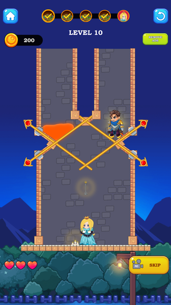 Rescue Pin : Pull and Pin - عکس بازی موبایلی اندروید