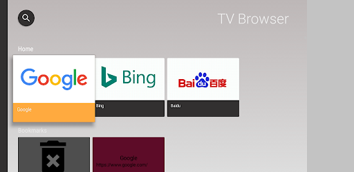 TV-Browser Internet - Image screenshot of android app