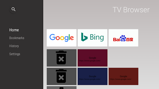TV-Browser Internet - Image screenshot of android app
