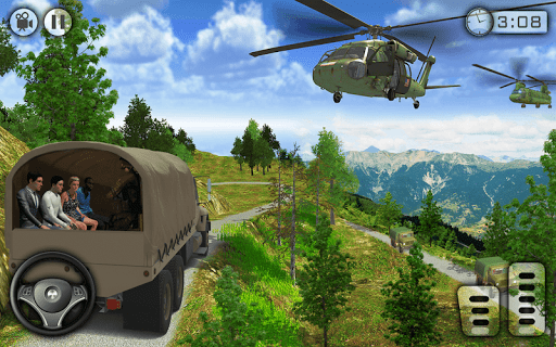 Offroad Cargo Army Truck Driving Simulator - عکس برنامه موبایلی اندروید