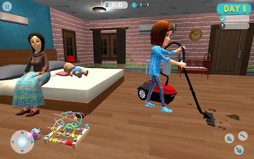 Mother Simulator: Virtual Mum - عکس برنامه موبایلی اندروید