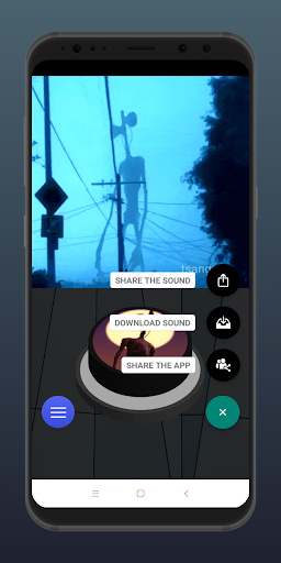 Siren Head Sound Meme Button - Image screenshot of android app