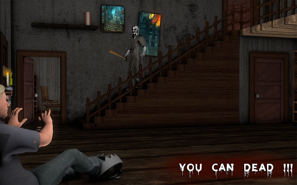 Scary Haunted House Games 3D - Gameplay image of android game