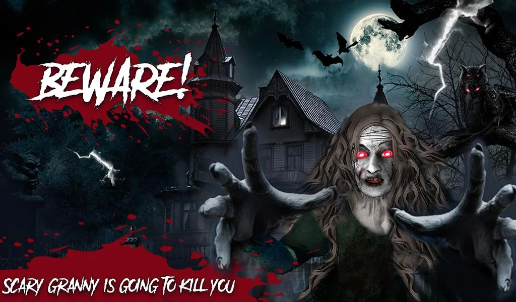 Scary Haunted House Games 3D - Gameplay image of android game