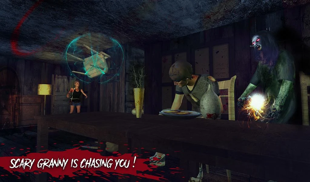 Scary Haunted House Games 3D - Gameplay image of android game