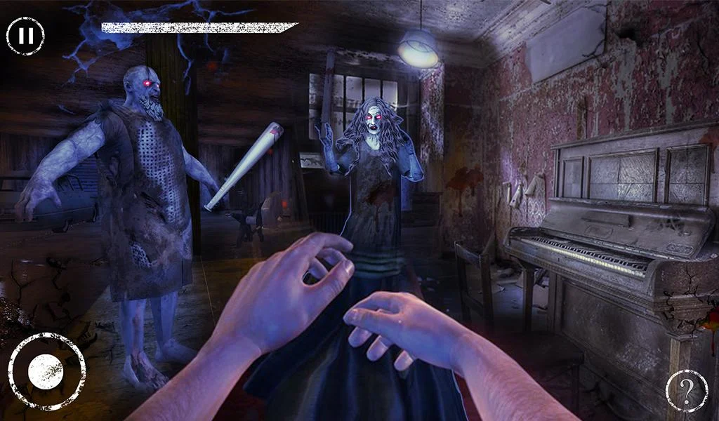 Scary Haunted House Games 3D - Gameplay image of android game