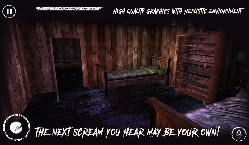 Scary Haunted House Games 3D - Gameplay image of android game