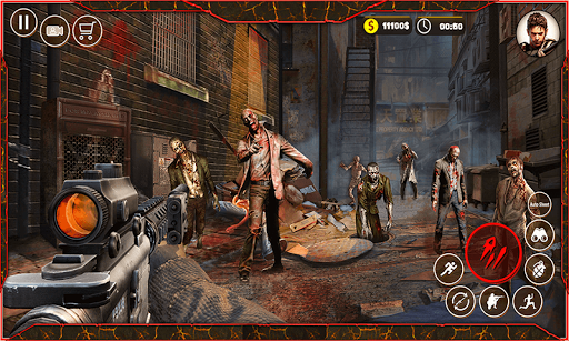 The Zombie War Zone - عکس برنامه موبایلی اندروید