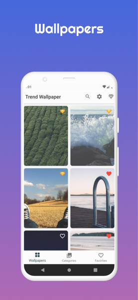 Trend Wallpaper - Image screenshot of android app