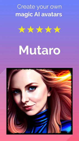 Mutaro: Magic AI Avatar Maker - عکس برنامه موبایلی اندروید