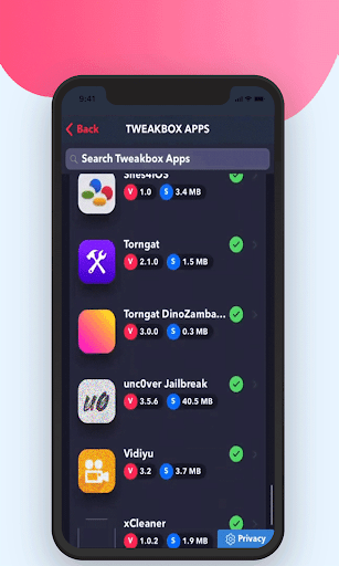 Tweak Box Helper - Image screenshot of android app