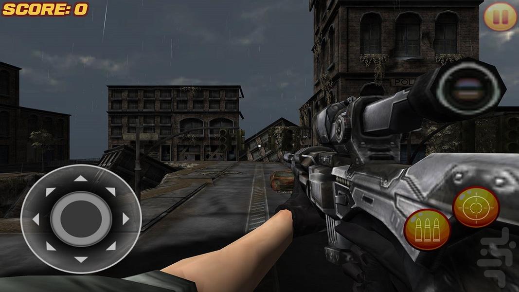 Sniper Team 3D - Gameplay image of android game