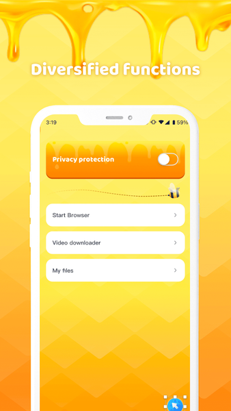 Private Browser - عکس برنامه موبایلی اندروید