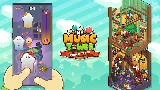 Music Tower: Tap Tiles - Gameplay image of android game
