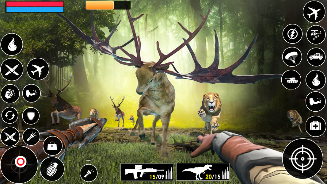 Dino Hunter Animal Hunting ۳D - عکس برنامه موبایلی اندروید