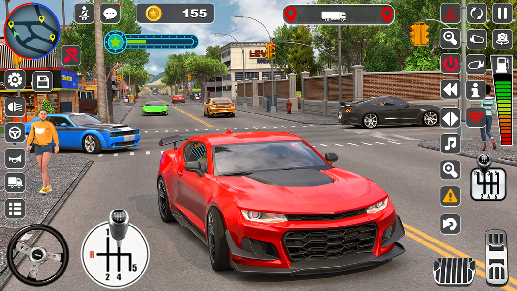 Real Car Driving School Games - عکس بازی موبایلی اندروید