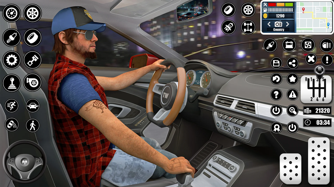Real Car Driving School Games - Gameplay image of android game