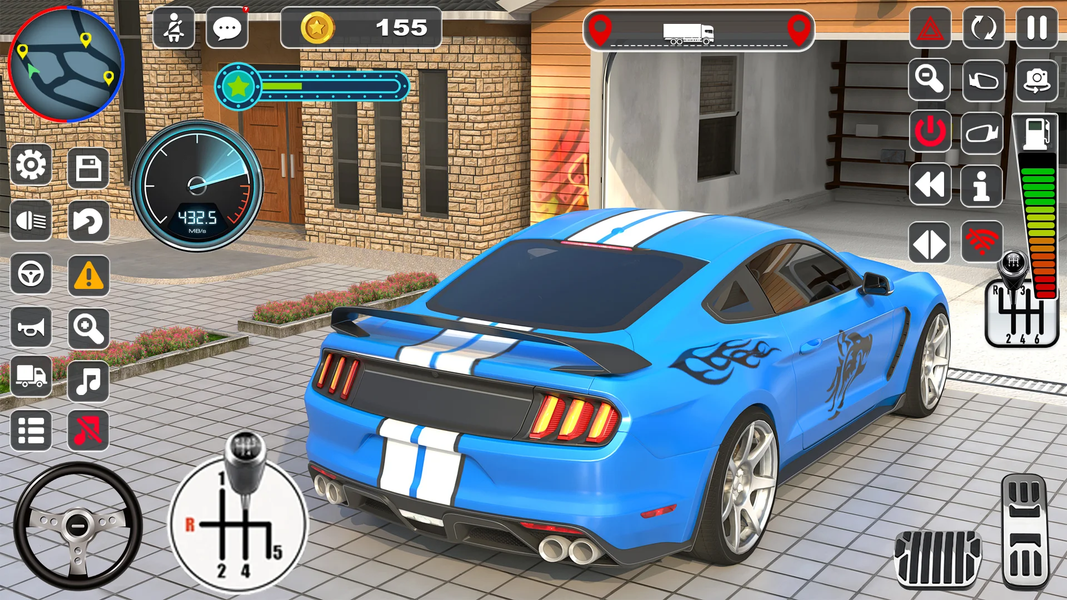 Real Car Driving School Games - عکس بازی موبایلی اندروید