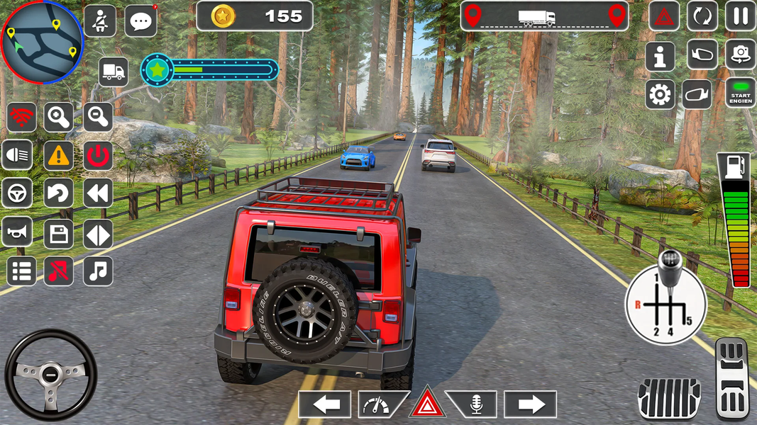 Real Car Driving School Games - عکس بازی موبایلی اندروید